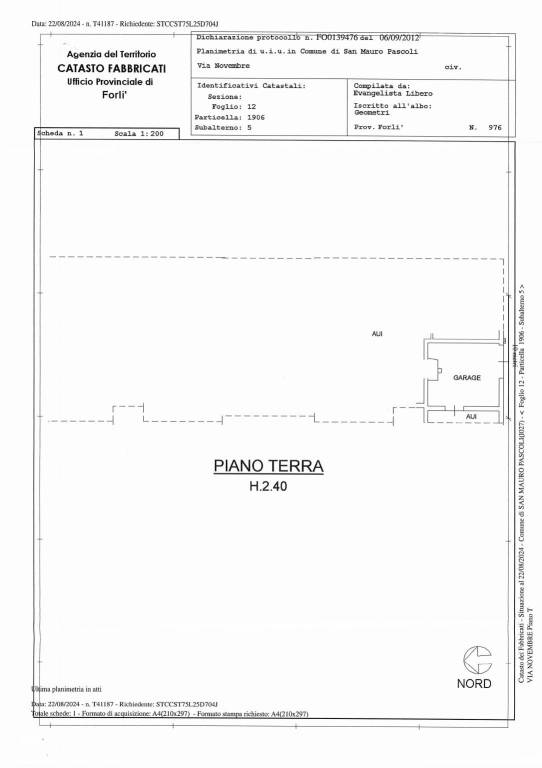 PLANIMETRIA PIANO TERRA 1