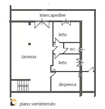 CL_formello_planimetria catastale villa-camp piano