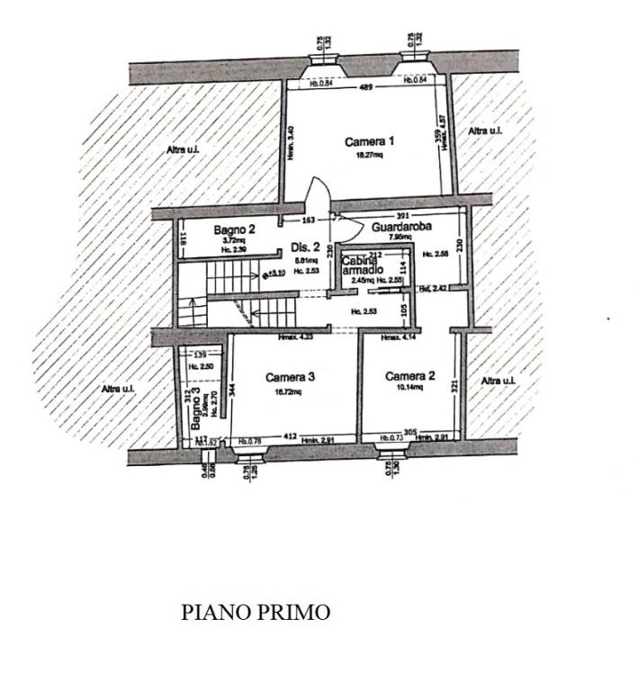 planimetria piano 1