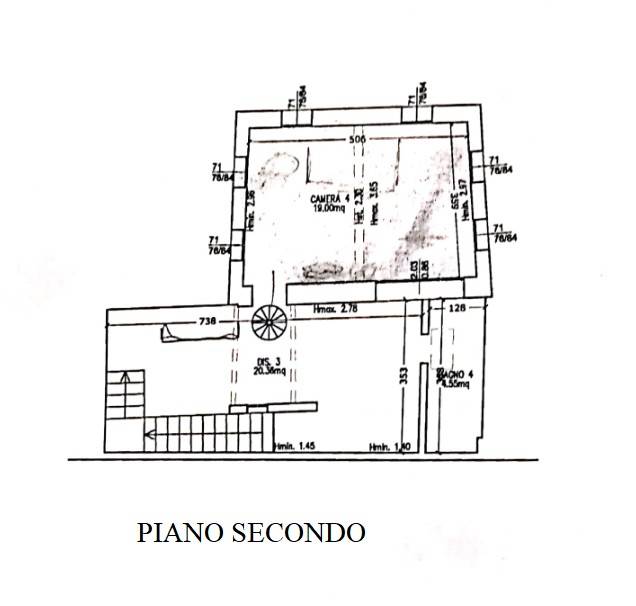 planimetria piano 2