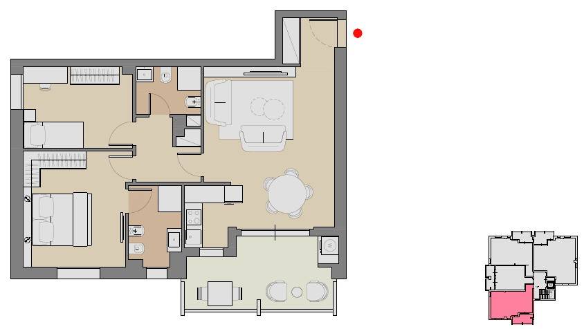 Trilocale A1 - Edificio 1