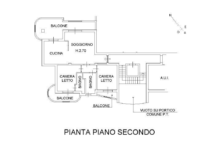 Piantina casa