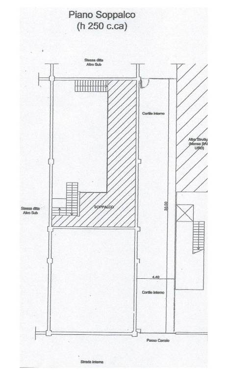 piantina 2 soppalco