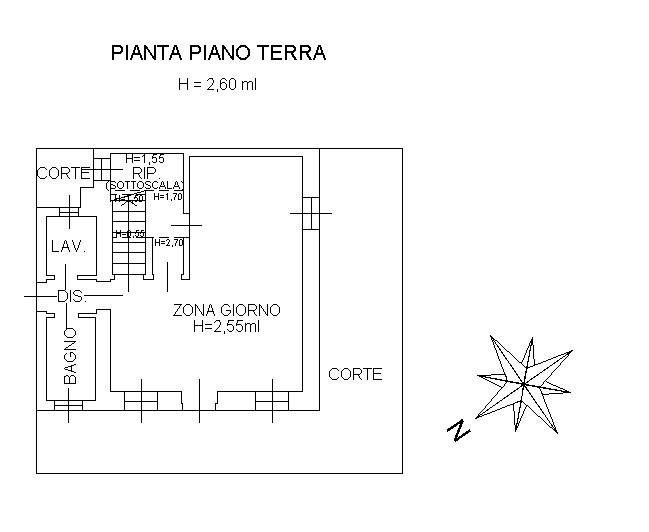 Planimetria Piano TERRA