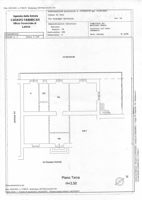 plan giulianello p.t. 1