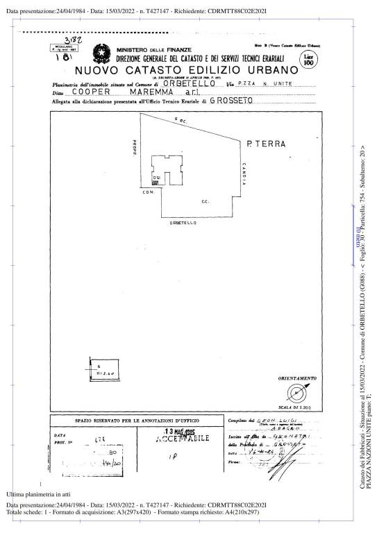 PLANIMETRIA GARAGE cavallaro 1