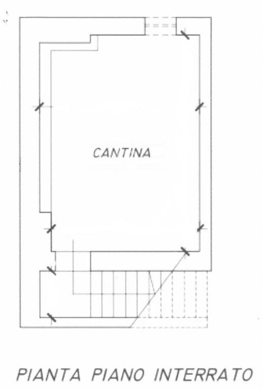 planimetria piano interrato