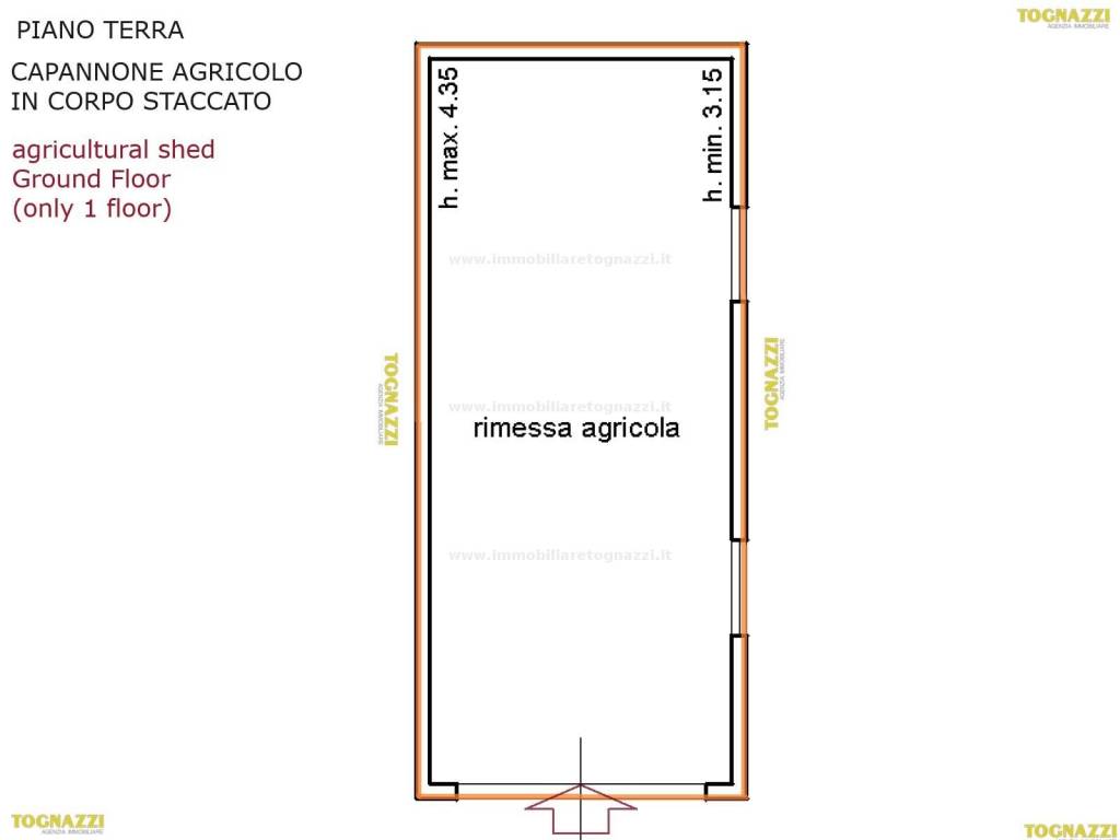 RIMESSA AGRICOLA Piano Terra