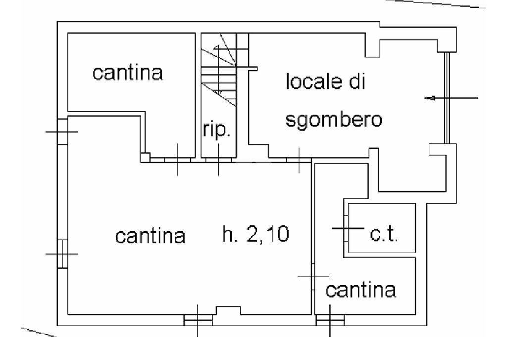 planimetria cantina