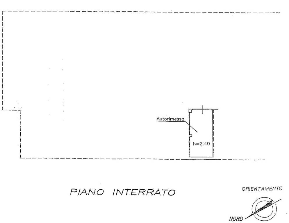 Planimetria Rif. 3310 box