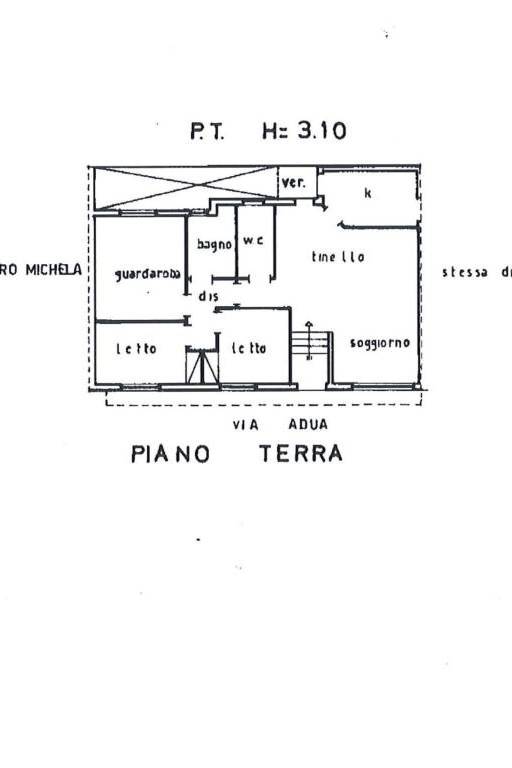 PLANIMETRIA CATASTALE 1