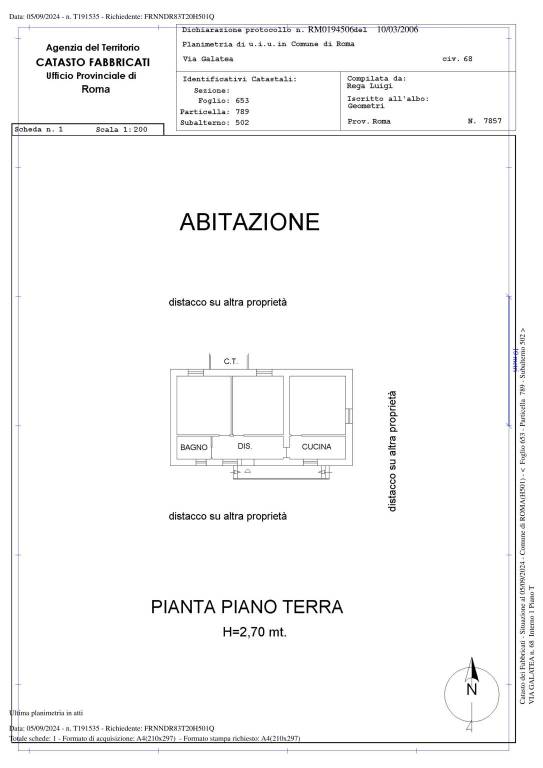 PLN Galatea, Appartamento p. T part. 789 sub 502 1