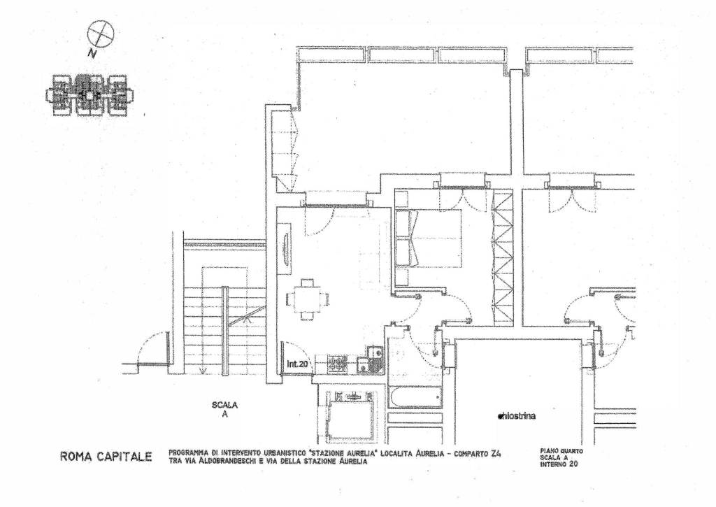 Plan Piano 4 - scala A 1