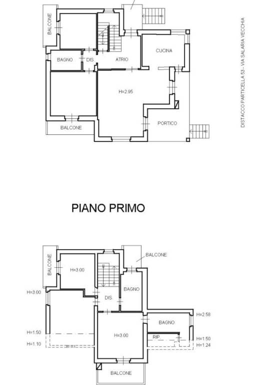 Planimetria abitazione 1