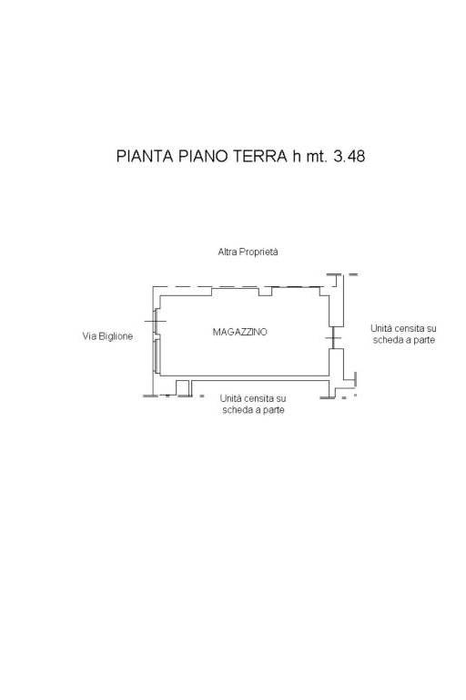 planimetria magazzino