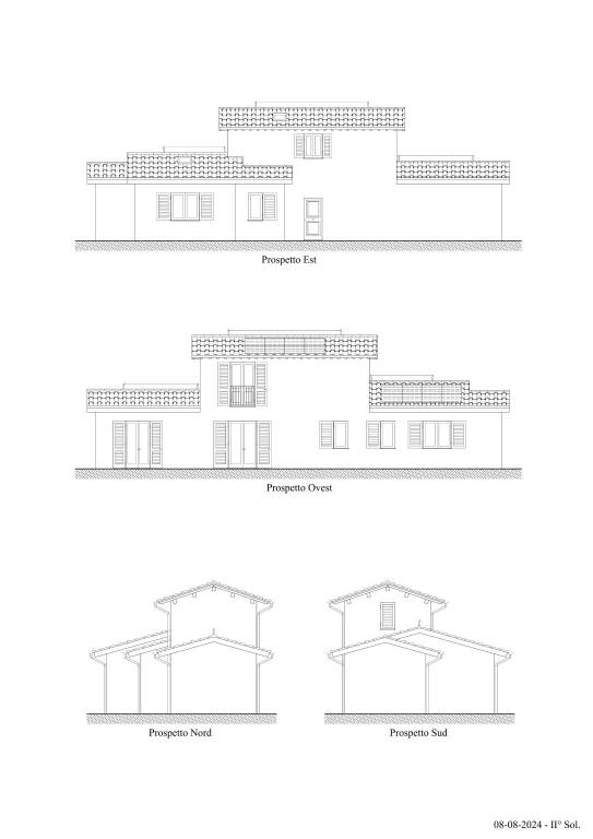 Villetta con mansarda PROSPETTI 1