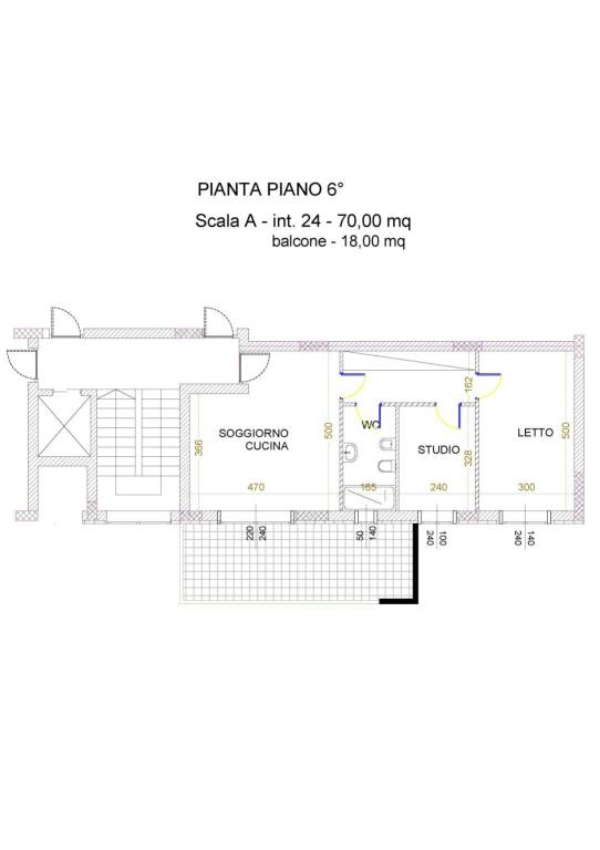 Scala A - Piano 6 - int.24