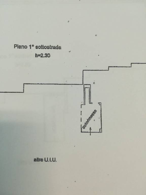 Piano seminterrato - Garage 1