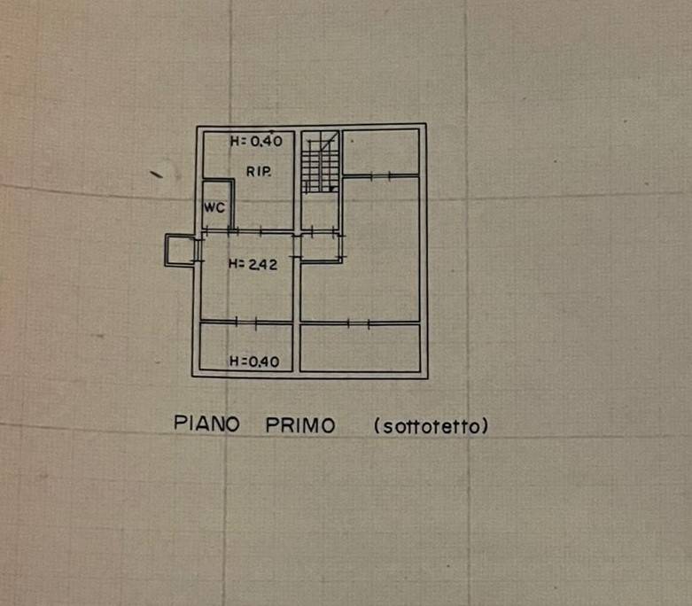 planimetria piano primo