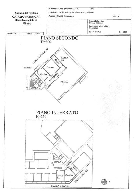 PLN BILO P.ZZA GRANDI 087012 1