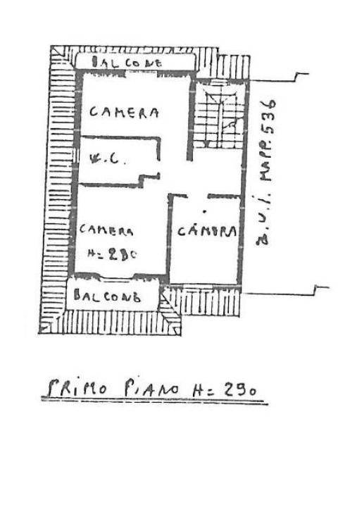 Piantina Piano Primo