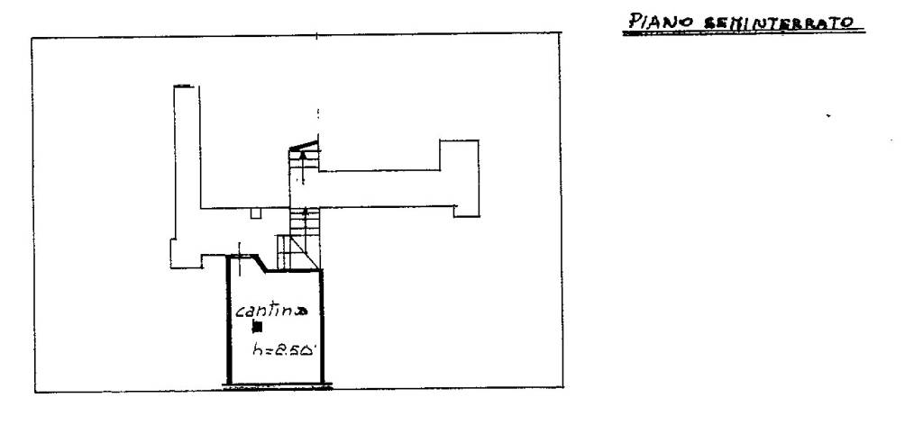 pianta cantina