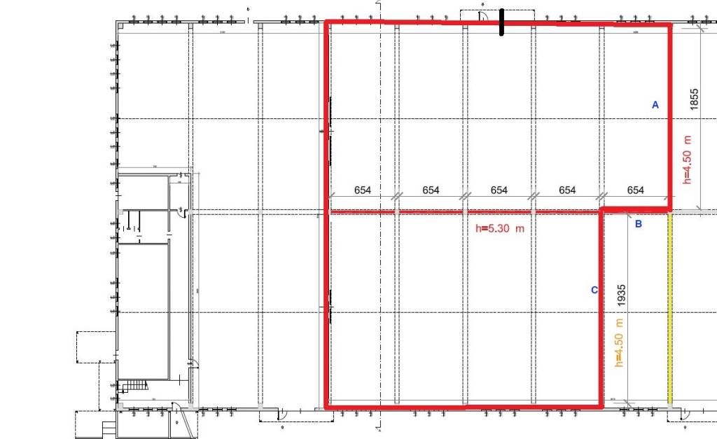 Planimetria 1.200 mq.