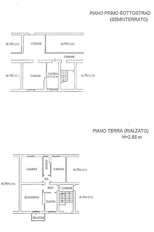 planimetria appartamento