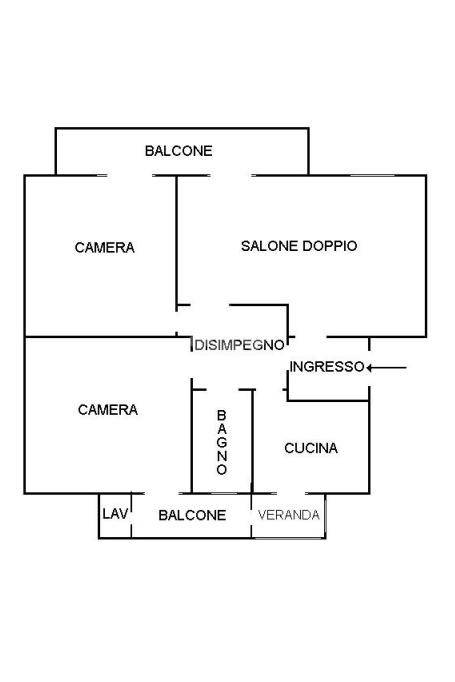 planimetria via c. del lavoro 13