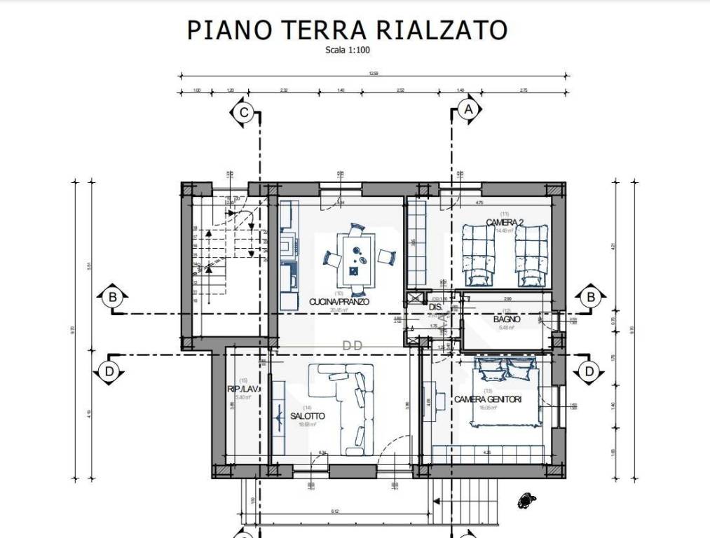 planimetria di massima