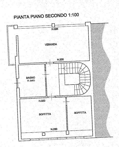 Pianta Piano Secondo