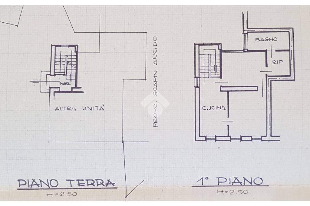 planimetria piano primo