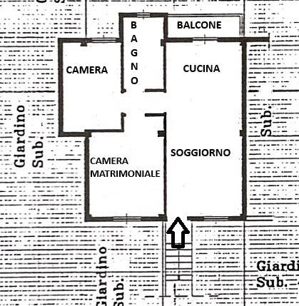 Planimetria Via Roma 39 immobiliare