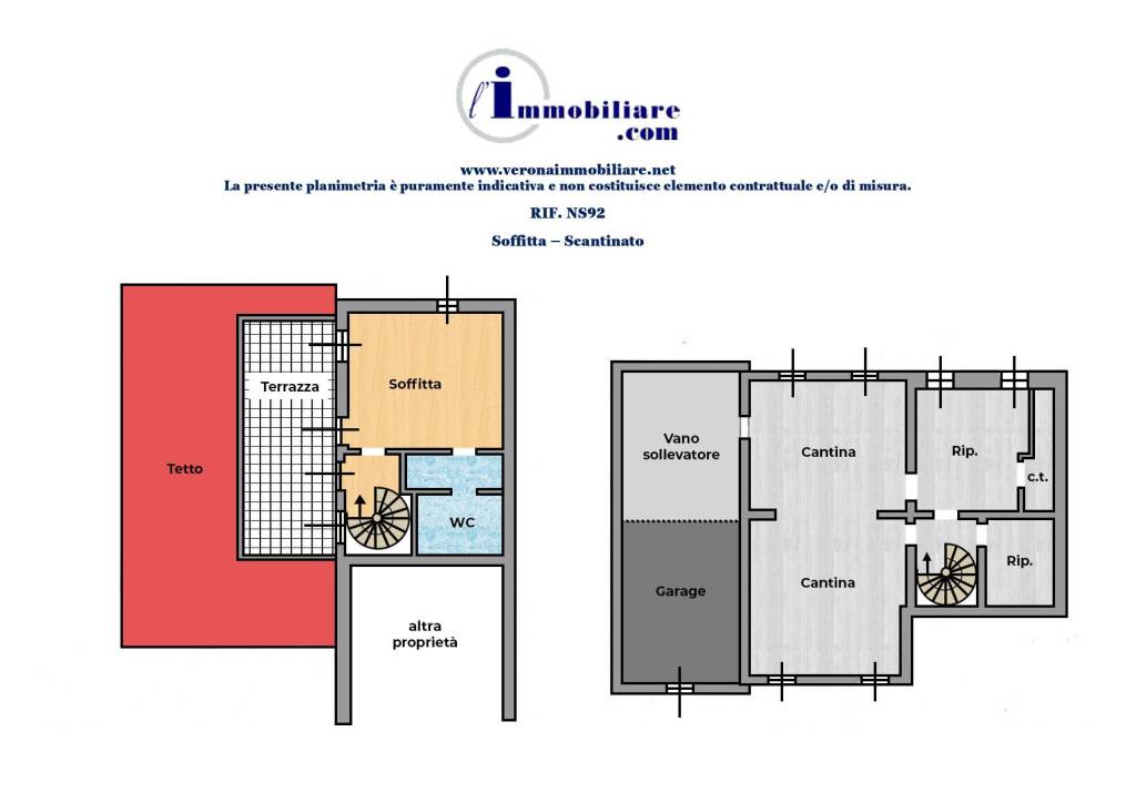 Soffitta - scantinato