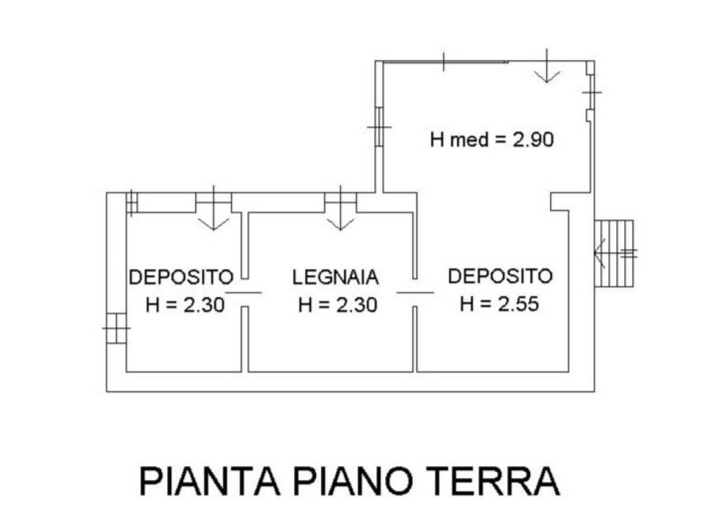 Plan CA.1665 legniaia