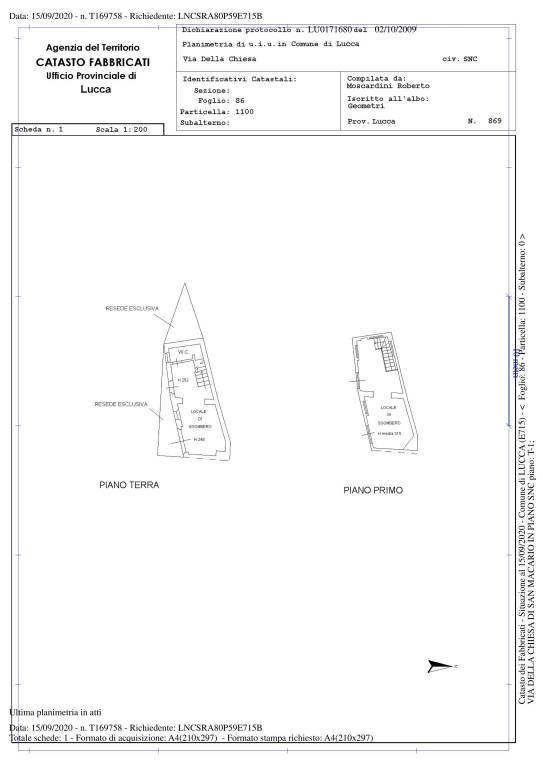 Planimetria F86 map1100 1