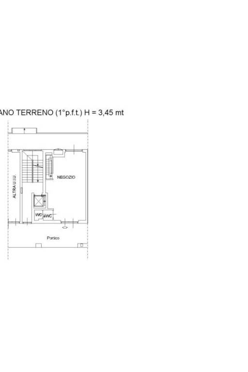 PLANIMETRIA LOCALE COMMERCIALE