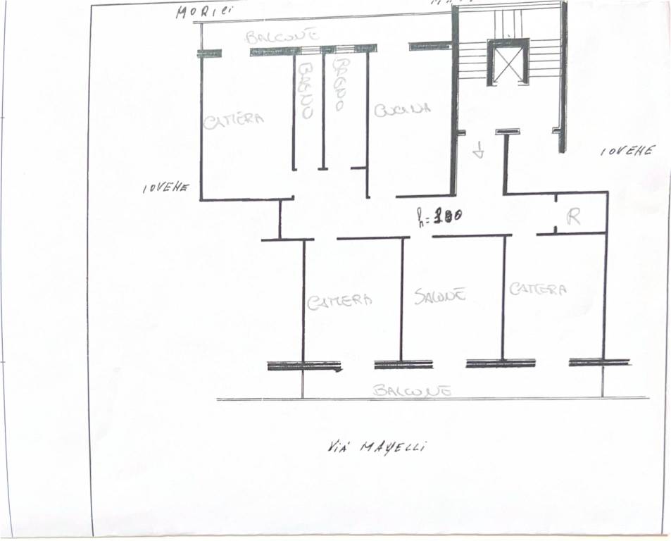 planimetria via maielli