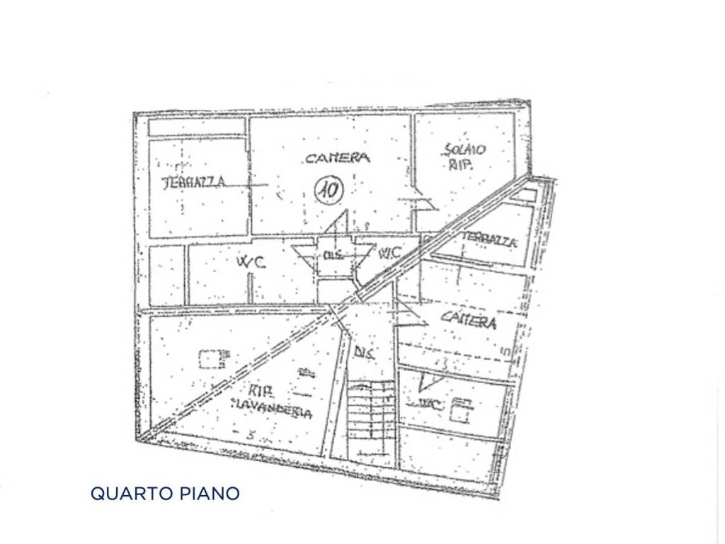 Planimetria quarto piano