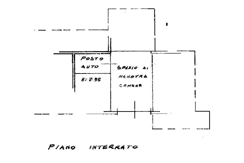 PLANIMETRIA POSTO AUTO