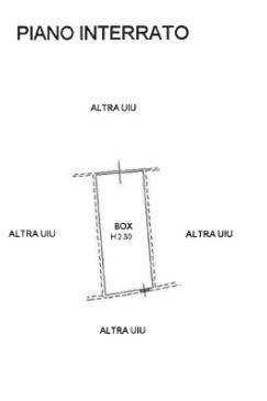 Planimetria box auto