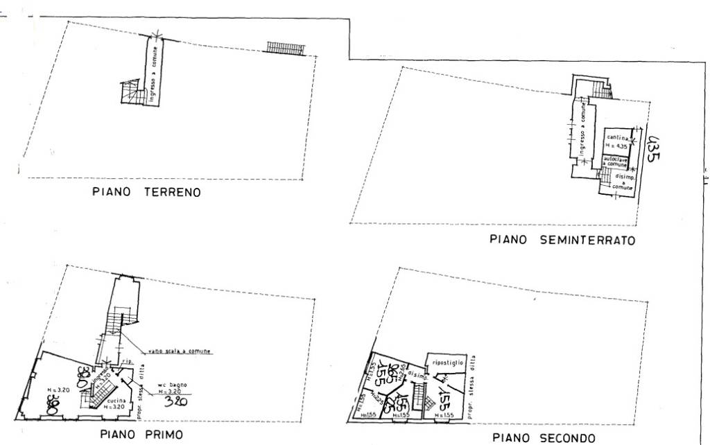 Planimetria appartamento