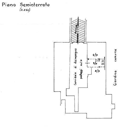 Planimetria seminterrato 2