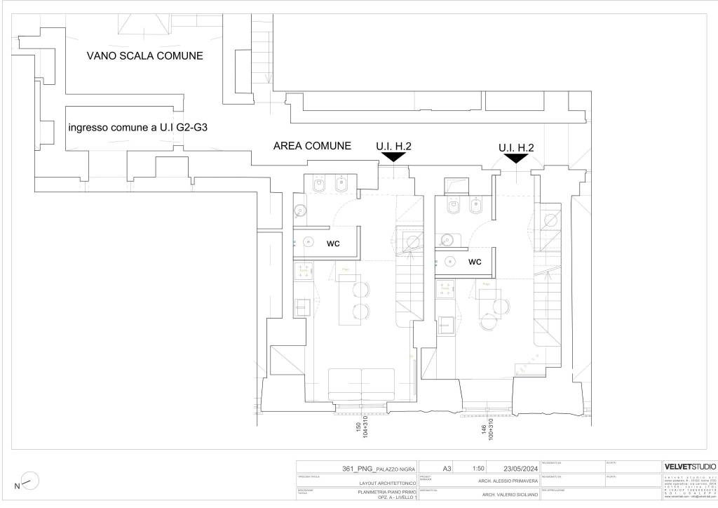 Progetto per i monolocali  1