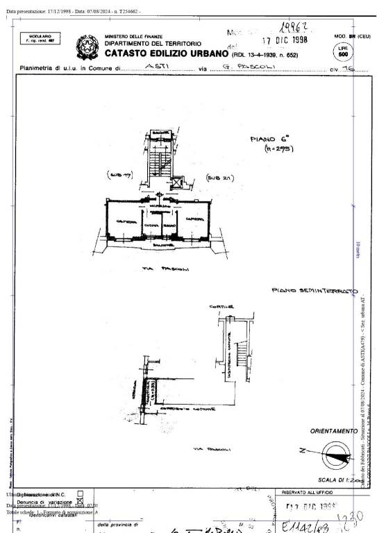 PLAN CAT VIA PASCOLI