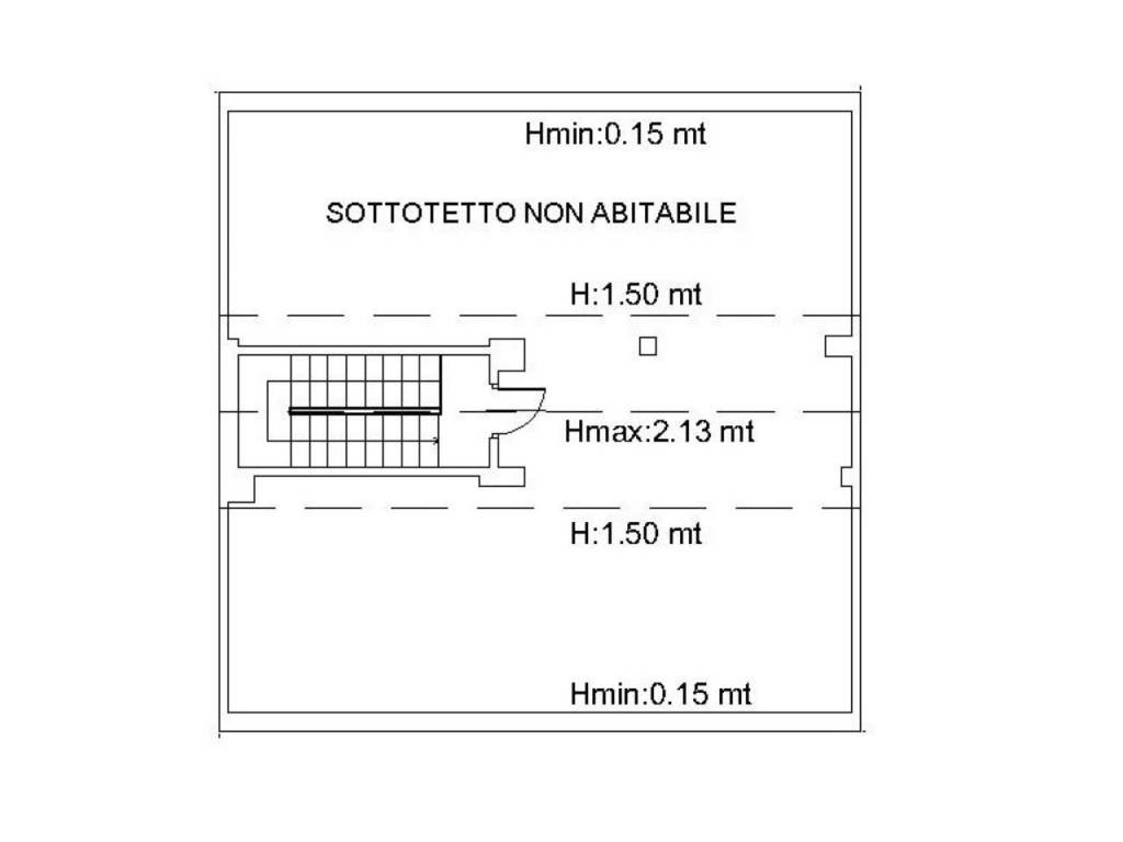 Plan CA.1755 piano secondo