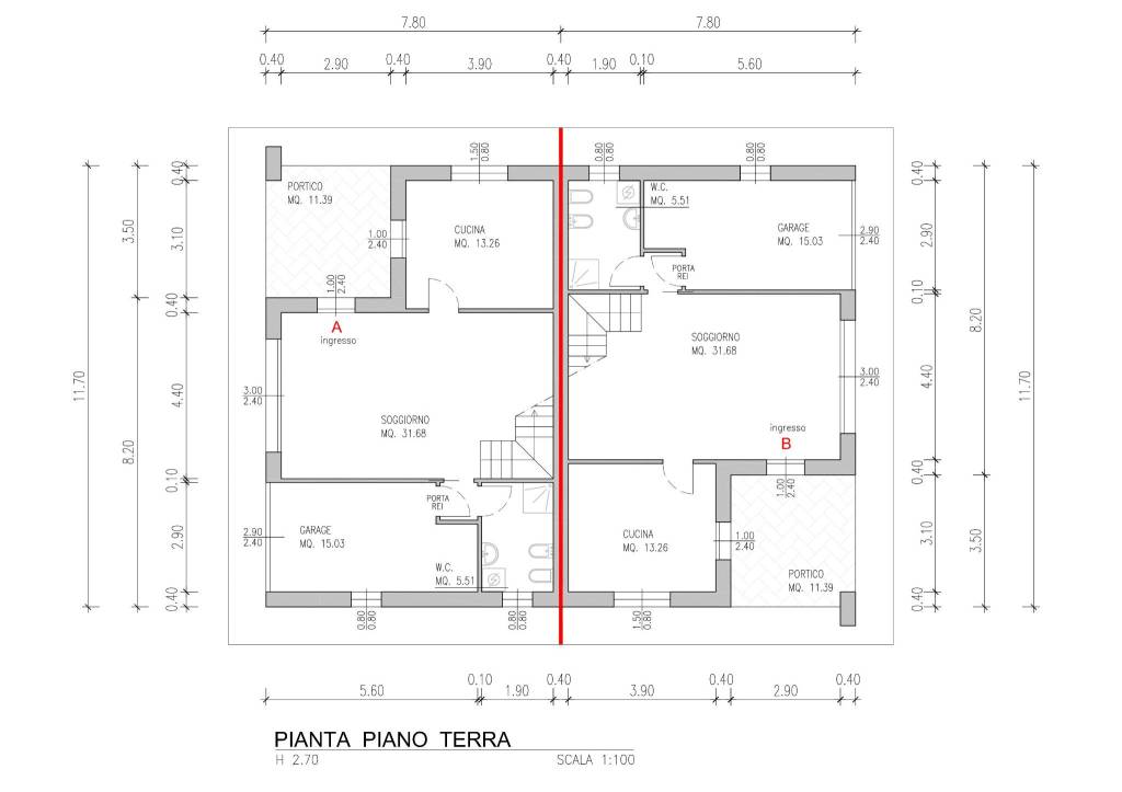 1   BIFAMILIARE - P.TERRA 1