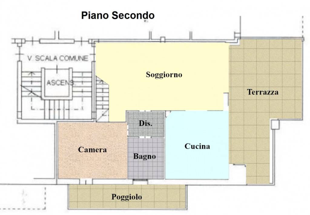 piano secondo