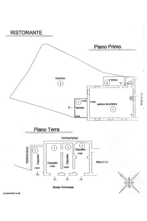 PLAN RISTORANTE E MAGAZZINO