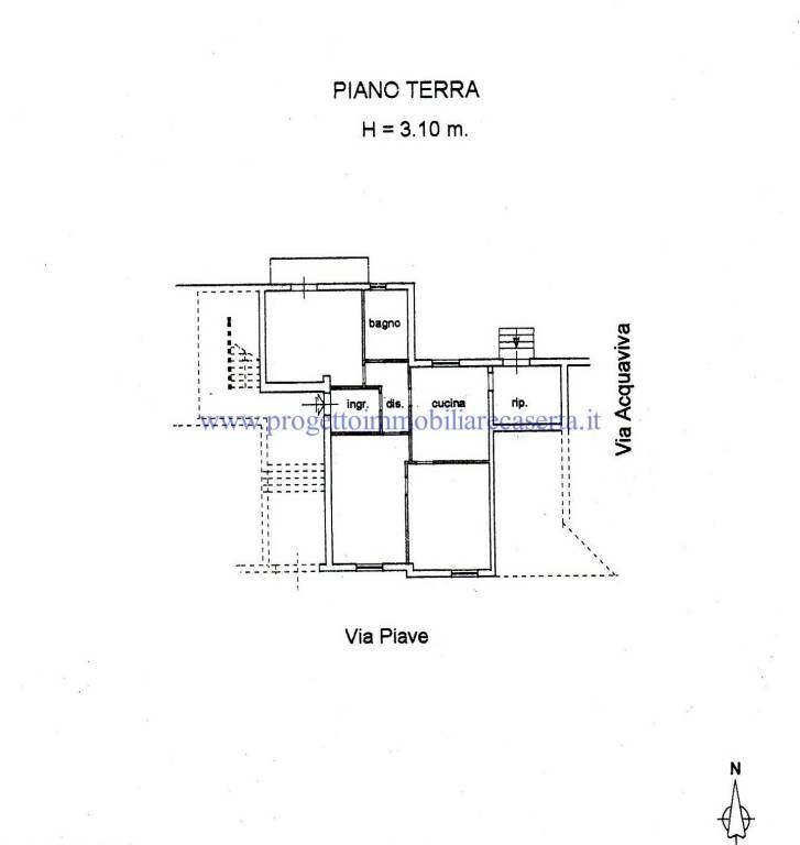 PLANIMETRIA VIA PIAVE